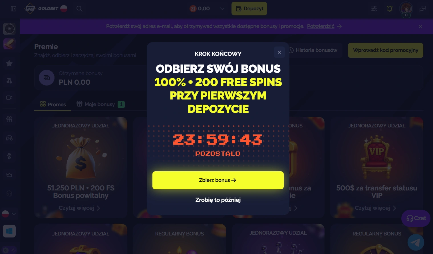 Opinie graczy i pozycja marki na rynku — Goldbet Casino